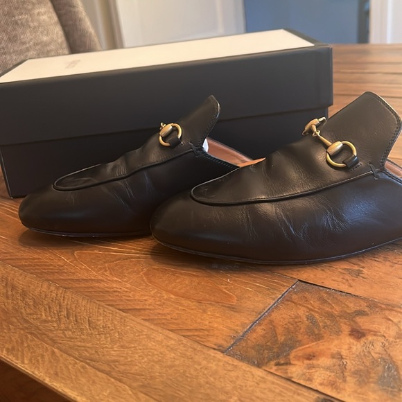 Gucci Princetown Slipper backless leather loafers - black size 41.5 (US 10) - Picture 11 of 13